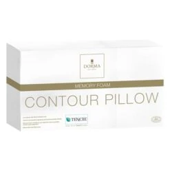 Dorma TENCEL™ Blend Memory Foam Back Sleeper Contour Pillow 14 Dorma TENCEL™ Blend Memory Foam Back Sleeper Contour Pillow -Dunelm Shop 1000040577 alt05