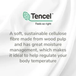 Dorma TENCEL™ Blend Memory Foam Back Sleeper Contour Pillow 15 Dorma TENCEL™ Blend Memory Foam Back Sleeper Contour Pillow -Dunelm Shop 1000040577 alt06