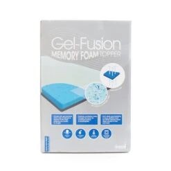 Gel Fusion Mattress Topper 16 Gel Fusion Mattress Topper -Dunelm Shop 1000059812 alt02
