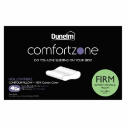 Comfortzone Side Sleeper Contour Pillow 13 Comfortzone Side Sleeper Contour Pillow -Dunelm Shop 1000086367 alt05
