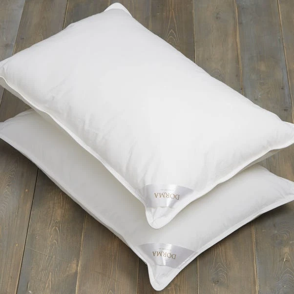 Dorma Pack Of 2 Satin Touch Side Sleeper Pillows 6 Dorma Pack Of 2 Satin Touch Side Sleeper Pillows - Image 4