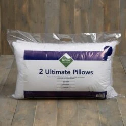 Pack Of 2 Teflon Ultimate Stain Resistant Side Sleeper Pillows -Dunelm Shop 1000108535 alt03