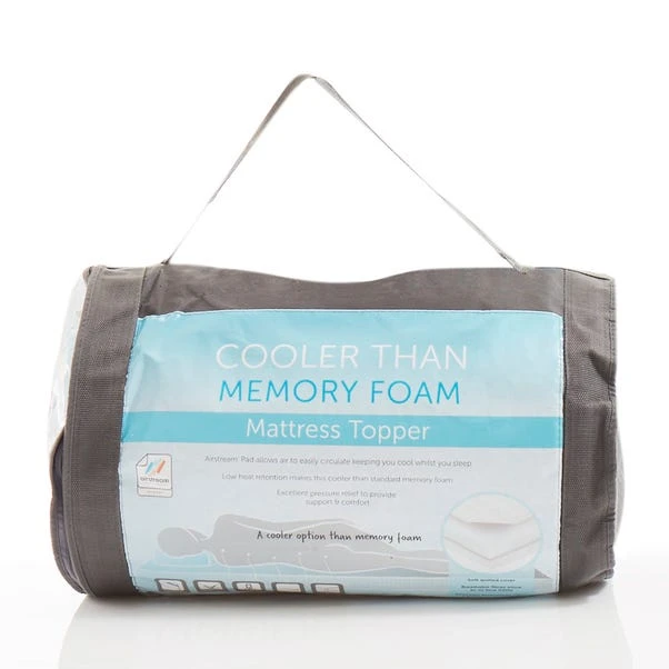 Cooler Than Memory Foam Mattress Topper 6 Cooler Than Memory Foam Mattress Topper - Image 4