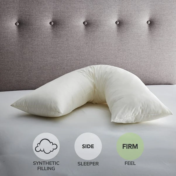 Fogarty Orthopaedic Side Sleeper V-Shape Pillow 3 Fogarty Orthopaedic Side Sleeper V-Shape Pillow