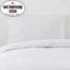 Non Iron Plain Dye White Standard Pillowcase Pair 1 Non Iron Plain Dye White Standard Pillowcase Pair -Dunelm Shop 30145349