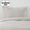 Non Iron Plain Dye Silver Oxford Pillowcase 2 Non Iron Plain Dye Silver Oxford Pillowcase -Dunelm Shop 30166697