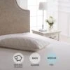 Dorma Duck Down Surround Memory Foam Back Sleeper Pillow -Dunelm Shop 30189811