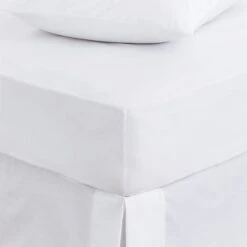 Non Iron Plain Fitted Sheet -Dunelm Shop 30207750