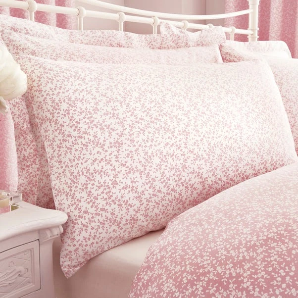 Annie Pink Reversible Duvet Cover And Pillowcase Set 7 Annie Pink Reversible Duvet Cover And Pillowcase Set - Image 5