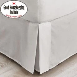 Non Iron Plain Dye Silver Valance