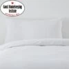 Non Iron Plain Dye White Body Pillowcase -Dunelm Shop 30241334