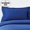 Non Iron Navy Oxford Pillowcase 2 Non Iron Navy Oxford Pillowcase -Dunelm Shop 30564994