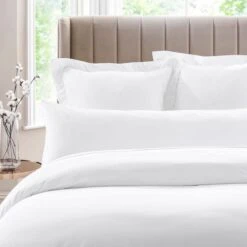 Dorma Smooth & Soft 300 Thread Count Cotton Sateen Bolster Pillowcase 32 Dorma Smooth & Soft 300 Thread Count Cotton Sateen Bolster Pillowcase -Dunelm Shop 30624220