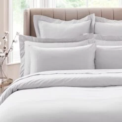 Dorma Smooth & Soft 300 Thread Count Cotton Sateen Duvet Cover 25 Dorma Smooth & Soft 300 Thread Count Cotton Sateen Duvet Cover -Dunelm Shop 30624283 alt01