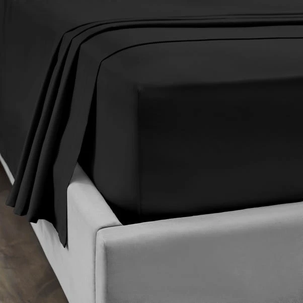 Dorma Smooth & Soft 300 Thread Count Cotton Sateen Flat Sheet 18 Dorma Smooth & Soft 300 Thread Count Cotton Sateen Flat Sheet - Image 16