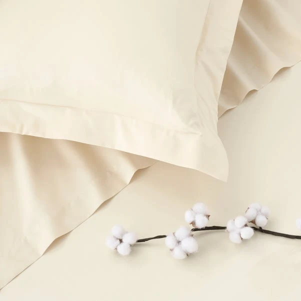 Dorma Smooth & Soft 300 Thread Count Cotton Sateen Bolster Pillowcase 12 Dorma Smooth & Soft 300 Thread Count Cotton Sateen Bolster Pillowcase - Image 10