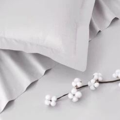 Dorma Smooth & Soft 300 Thread Count Cotton Sateen Bolster Pillowcase 23 Dorma Smooth & Soft 300 Thread Count Cotton Sateen Bolster Pillowcase -Dunelm Shop 30624448 alt04