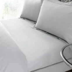 Hotel 230 Thread Count 100% Cotton Sateen Fitted Sheet 41 Hotel 230 Thread Count 100% Cotton Sateen Fitted Sheet -Dunelm Shop 30675891