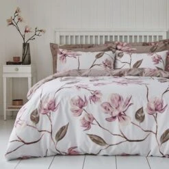 Lois Large Floral Duvet Cover And Pillowcase Set -Dunelm Shop 30690439