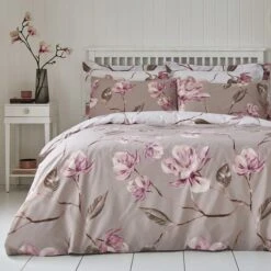 Lois Large Floral Duvet Cover And Pillowcase Set -Dunelm Shop 30690439 alt02