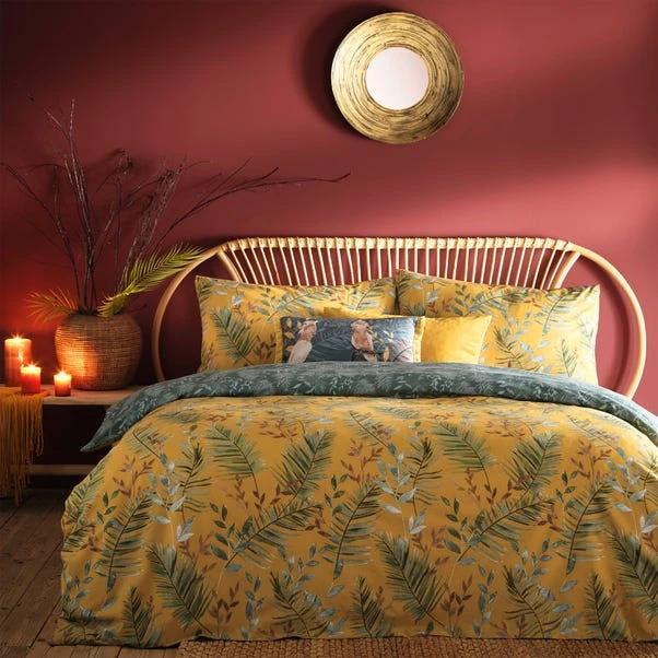 Furn. Riva Mazari Mustard Duvet Cover And Pillowcase Set 15 Furn. Riva Mazari Mustard Duvet Cover And Pillowcase Set - Image 13