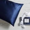 Dorma Navy Silk Pillowcase -Dunelm Shop 30711537