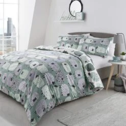 Fusion Dotty Sheep Duvet Cover & Pillowcase Set 24 Fusion Dotty Sheep Duvet Cover & Pillowcase Set -Dunelm Shop 30711659