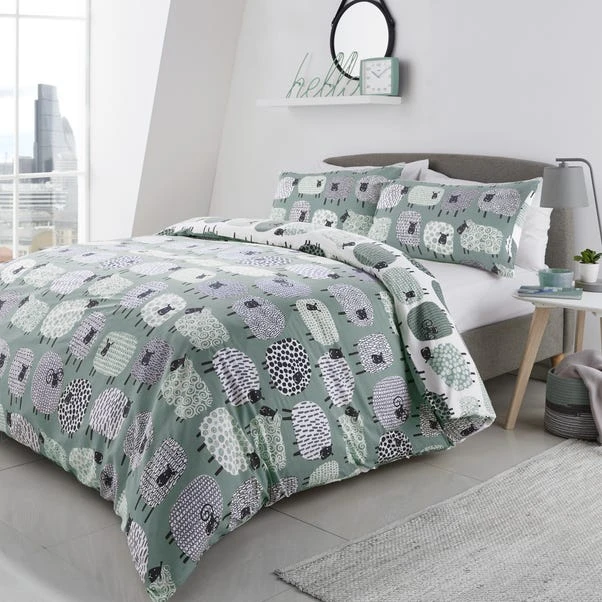 Fusion Dotty Sheep Duvet Cover & Pillowcase Set 11 Fusion Dotty Sheep Duvet Cover & Pillowcase Set - Image 9