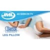 JML Contour Legacy Memory Foam Side Sleeper Leg Pillow -Dunelm Shop 30715788