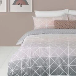 Furn. Spectrum Blush Ombre Reversible Duvet Cover And Pillowcase Set 21 Furn. Spectrum Blush Ombre Reversible Duvet Cover And Pillowcase Set -Dunelm Shop 30719372 alt01