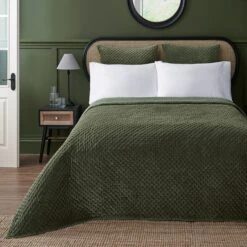 Dorma Genevieve Green Bedspread 8 Dorma Genevieve Green Bedspread -Dunelm Shop 30733966
