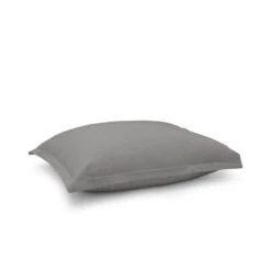 Soft Washed Recycled Cotton Continental Pillowcase 37 Soft Washed Recycled Cotton Continental Pillowcase -Dunelm Shop 30750739 alt02