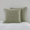 Dorma Adeena Green Continental Pillowcase 1 Dorma Adeena Green Continental Pillowcase -Dunelm Shop 30753788