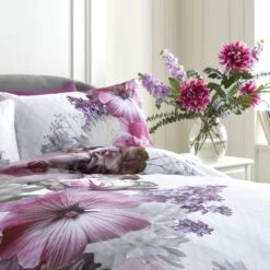 Laurence Llewelyn-Bowen Mayfair Lady 100% Cotton Duvet Cover And Pillowcase Set -Dunelm Shop 30764431 alt02