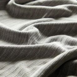 Chenille Stripe Reversible 130cm X 180cm Throw -Dunelm Shop 30766324 alt02