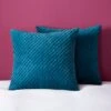 Dorma Genevieve Teal Continental Square Pillowcase 2 Dorma Genevieve Teal Continental Square Pillowcase -Dunelm Shop 30768606