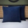 Dorma Genevieve Navy Continental Square Pillowcase -Dunelm Shop 30768609