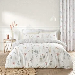 Dried Flowers Oxford Pillowcase 5 Dried Flowers Oxford Pillowcase -Dunelm Shop 30770529 alt01