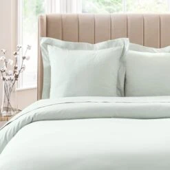 Dorma Smooth & Soft 300 Thread Count Cotton Sateen Continental Pillowcase 34 Dorma Smooth & Soft 300 Thread Count Cotton Sateen Continental Pillowcase -Dunelm Shop 30770605