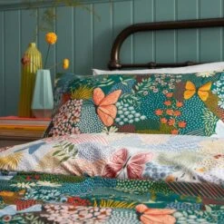 Furn. Forage Reversible Duvet Cover And Pillowcase Set -Dunelm Shop 30771707 alt02