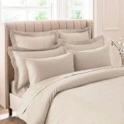 Dorma Smooth & Soft 300 Thread Count Cotton Sateen Kingsize Oxford Pillowcase 29 Dorma Smooth & Soft 300 Thread Count Cotton Sateen Kingsize Oxford Pillowcase -Dunelm Shop 30776293 alt01