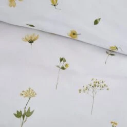Pressed Floral Duvet Cover And Pillowcase Set 27 Pressed Floral Duvet Cover And Pillowcase Set -Dunelm Shop 30783531 alt05