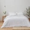 Edison Embossed Textured White Bedspread 2 Edison Embossed Textured White Bedspread -Dunelm Shop 30788497