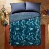 Kingfisher Peacock Bedspread 2 Kingfisher Peacock Bedspread -Dunelm Shop 30795099