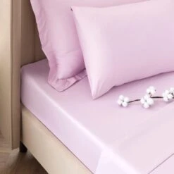 Dorma Smooth & Soft 300 Thread Count Cotton Sateen Fitted Sheet 25 Dorma Smooth & Soft 300 Thread Count Cotton Sateen Fitted Sheet -Dunelm Shop 30802333