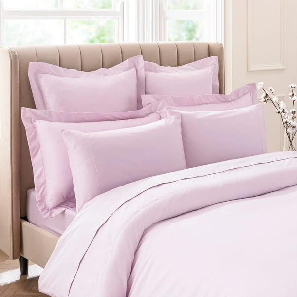 Dorma Smooth & Soft 300 Thread Count Cotton Sateen Continental Pillowcase 4 Dorma Smooth & Soft 300 Thread Count Cotton Sateen Continental Pillowcase - Image 2