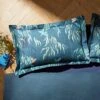 Kingfisher Oxford Pillowcase Peacock -Dunelm Shop 30807775