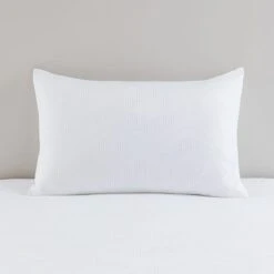 Croston Waffle White Duvet Cover And Pillowcase Set 25 Croston Waffle White Duvet Cover And Pillowcase Set -Dunelm Shop 30807785 alt03