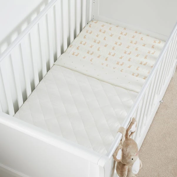 Ickle Bubba Pack Of 2 Bunnychino Fitted Cotbed Sheets 3 Ickle Bubba Pack Of 2 Bunnychino Fitted Cotbed Sheets