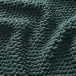 Chunky Knit Recycled Throw 130cm X 170cm -Dunelm Shop 30826699 alt02